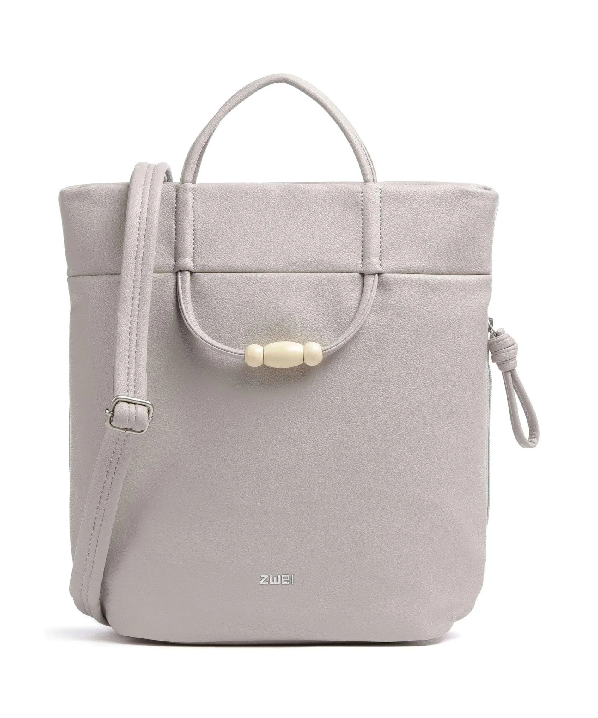  Zwei Perla PE120 Borsa a mano pelle sintetica grigio chiaro  
